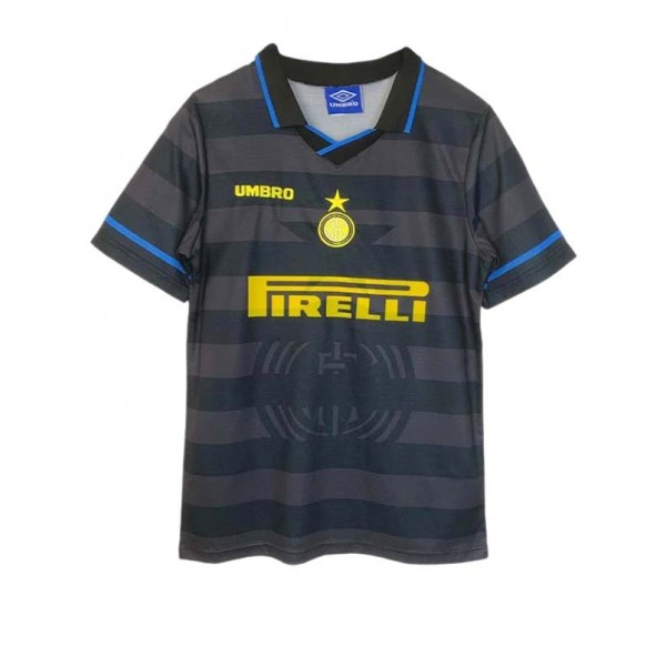Inter milan third jersey mens retro shirt 1997-1998